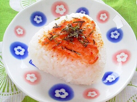 明太マヨ焼きおにぎり